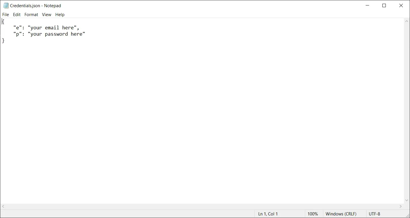 Windows Notepad