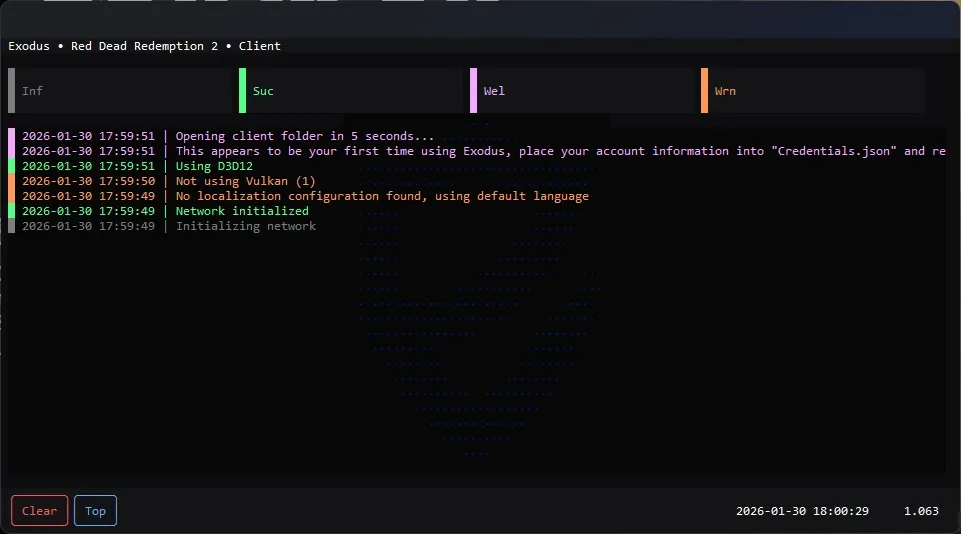 Exodus Console